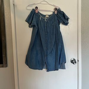 Denim dress